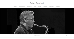 Desktop Screenshot of briangephart.com